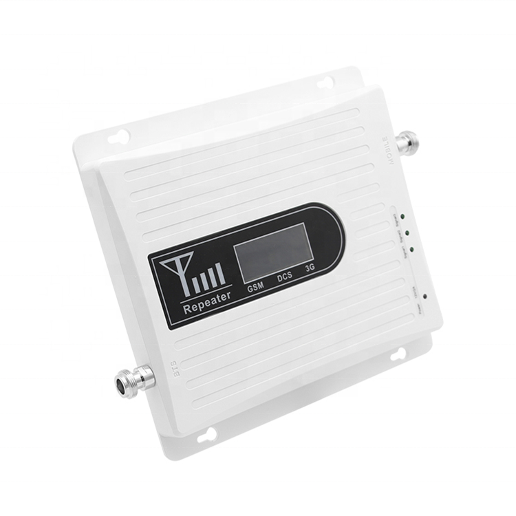 network booster 4g mobile signal repeater 900 1800 2100mhz triband 2g 3g 4g lte cell phone signal booster for home